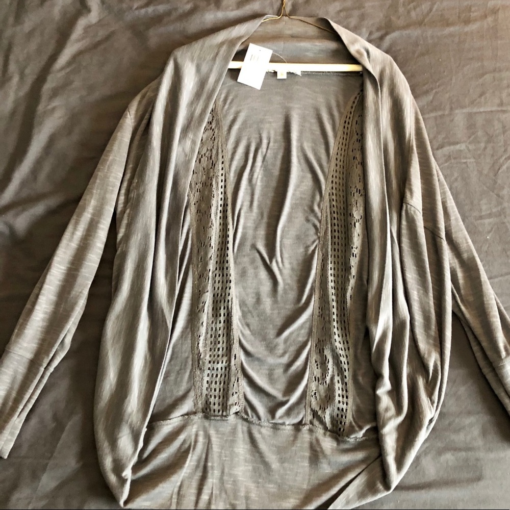 NWT Gray Cardigan